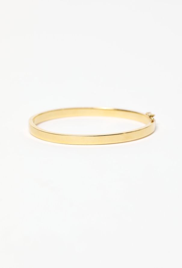 Modern Fine Jewelry 18k Yellow Gold Bangle Bracelet - 4 Modern Fine Jewelry 18k Yellow Gold Bangle Bracelet - 4