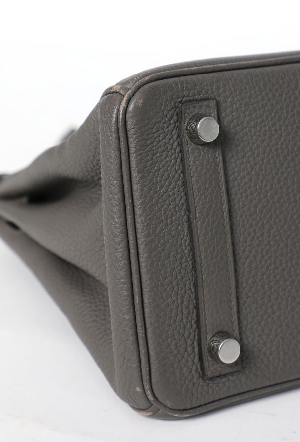 Hermès Gris Meyer Togo Birkin 25 - 8