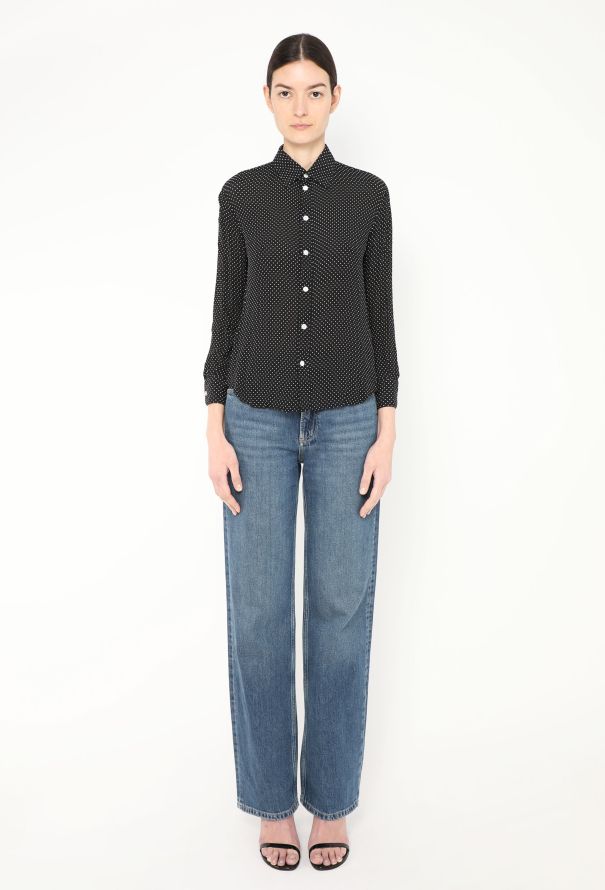 Céline 2019 Polka Dotted Blouse - 4 Céline 2019 Polka Dotted Blouse - 4