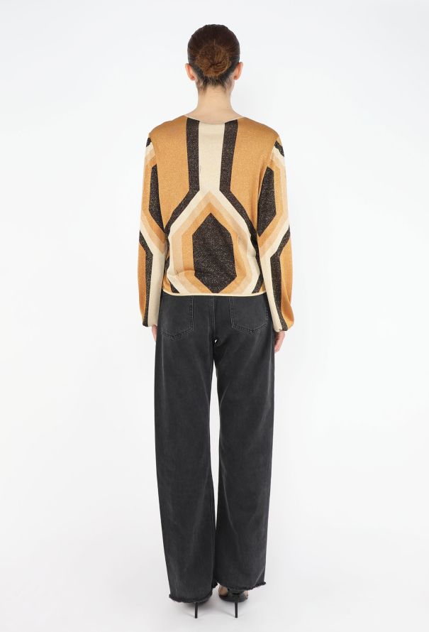 Gucci F/W 2000 Lurex Top - 5