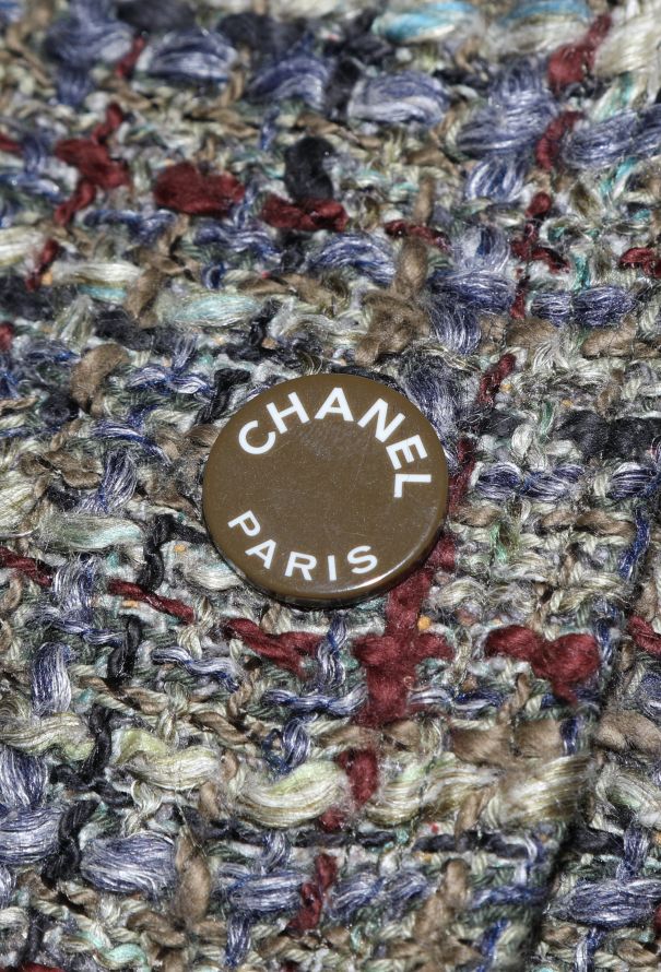 Chanel 2003 Cinched Linen Tweed Jacket - 7