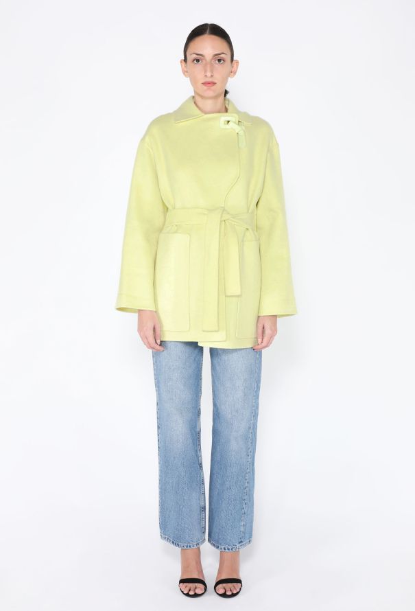 Hermès 2024 Juane Acide Belted Cashmere Coat - 3