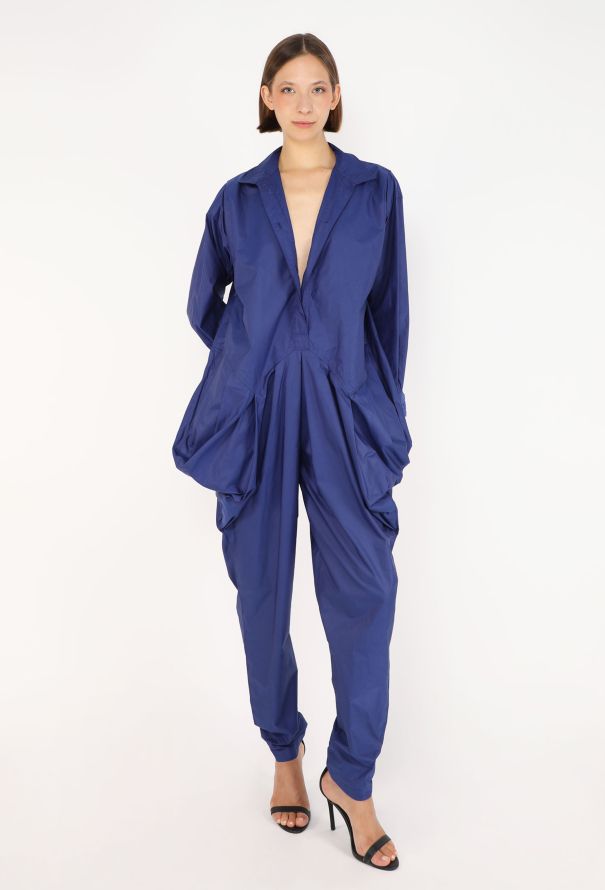 Issey Miyake Parachute Harem Jumpsuit, Mid 1980s - 1