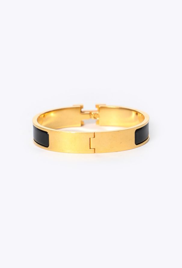 Hermès Thin Enamel Clic Clac 'H' Bracelet - 3