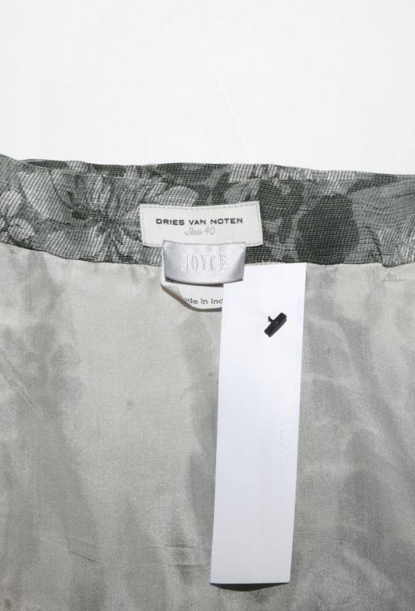 Dries Van Noten Floral Jacquard Skirt, F/W 2006 - 7