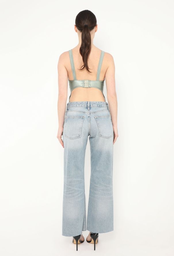 Alaïa S/S 1987 Cut-Out Bustier Bodysuit - 6