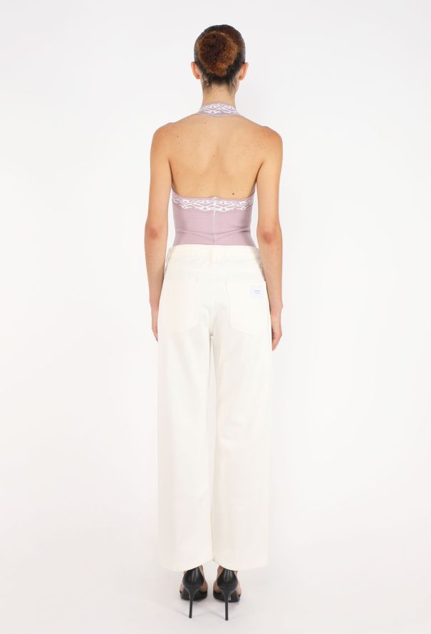 Alaïa Open-Back Halter Set, S/S 1992 - 7