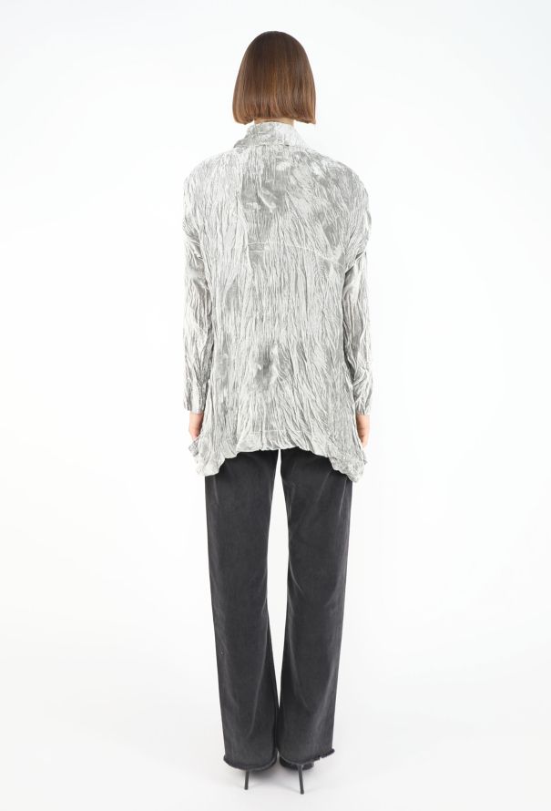 Issey Miyake Crushed Velvet Overshirt, F/W 1993 - 7