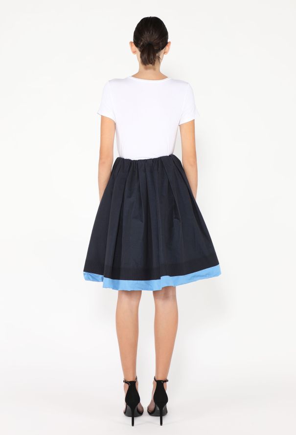 Miu Miu F/W 2024 Pleated Poplin Skirt - 5