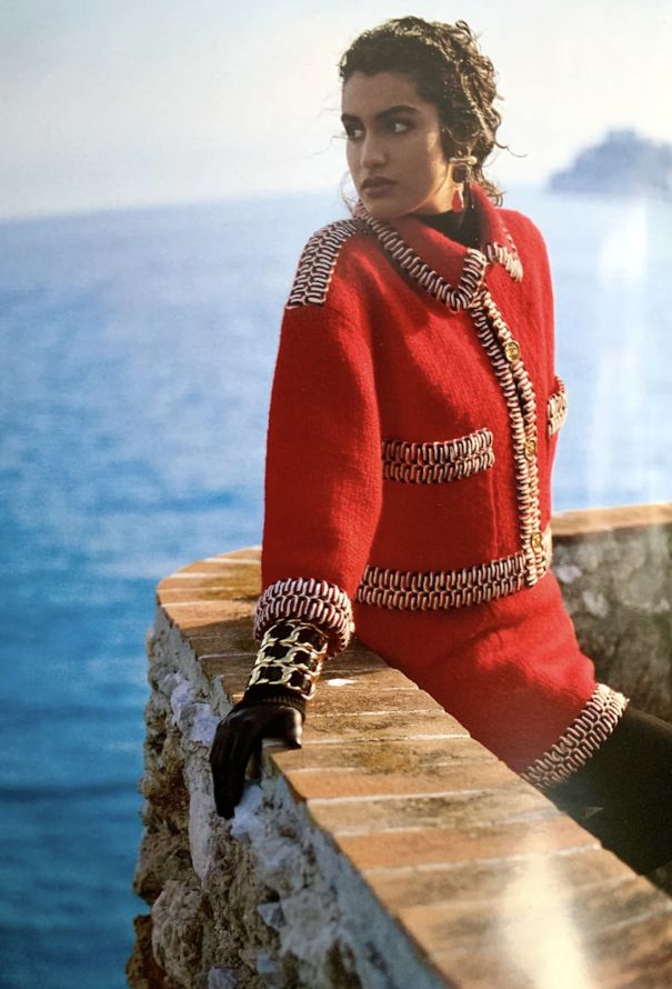 Chanel Tweed Braided Skirt, F/W 1990 - 2