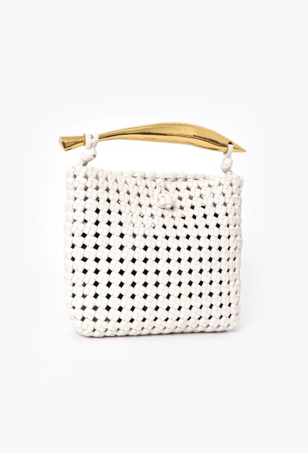 Bottega Veneta Sardine Handle Crochet-Leather Bag - 2 Bottega Veneta Sardine Handle Crochet-Leather Bag - 2