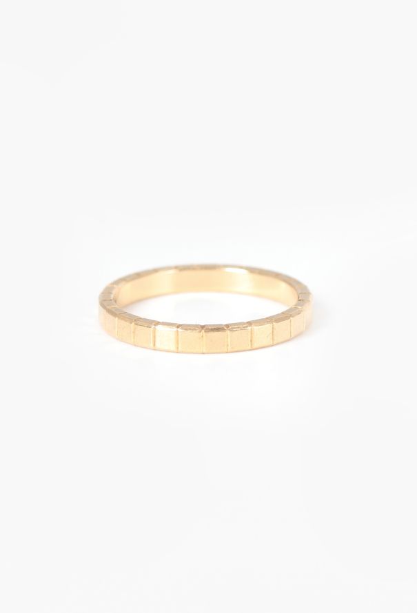 Chopard 18k Yellow Gold Ice Cube Ring - 5 Chopard 18k Yellow Gold Ice Cube Ring - 5