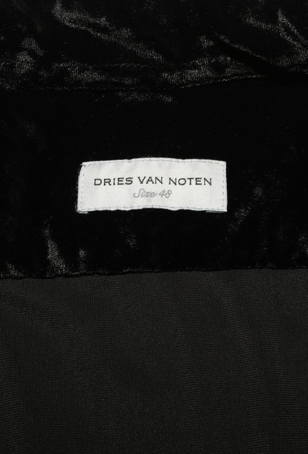 Dries Van Noten 2020 Crushed Velvet Shirt - 6 Dries Van Noten 2020 Crushed Velvet Shirt - 6