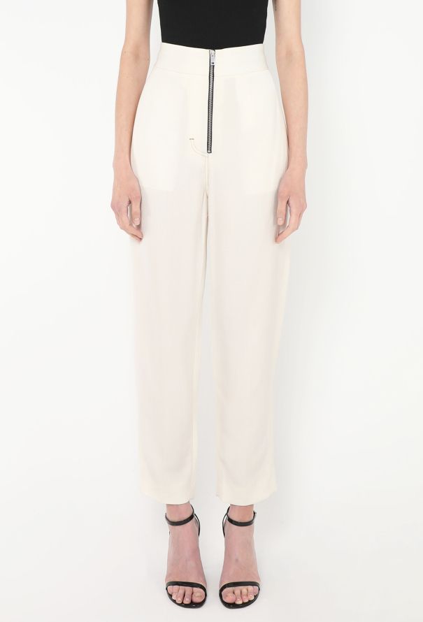 Céline S/S 2016 Silk Zip Trousers - 3