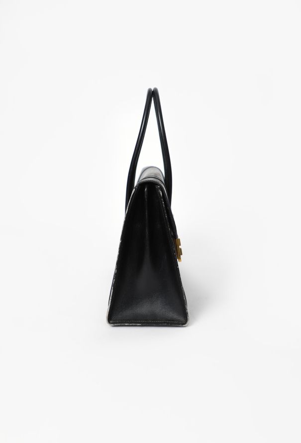 Hermès Vintage 1964 Black Box Drag 30 - 5