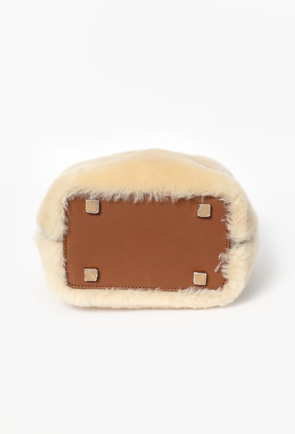 Saint Laurent Le 37 Shearling Bucket Bag - 8