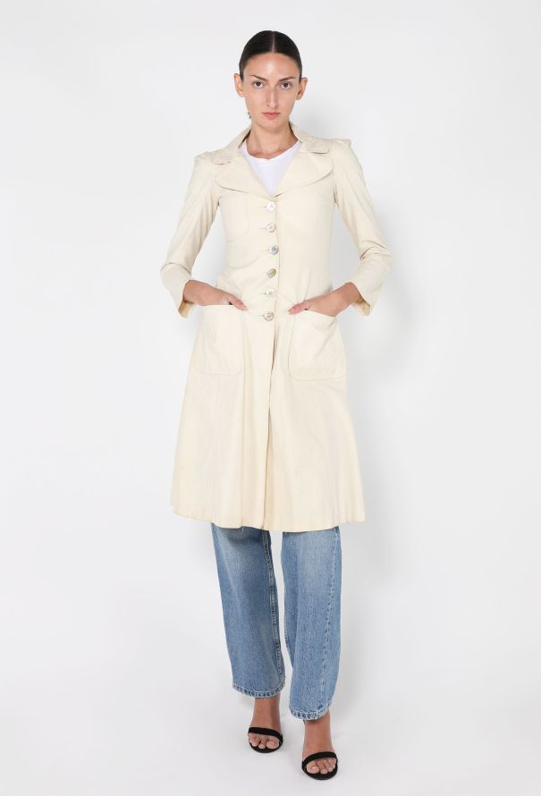Biba Structured Flared Coat, 1970s - 1