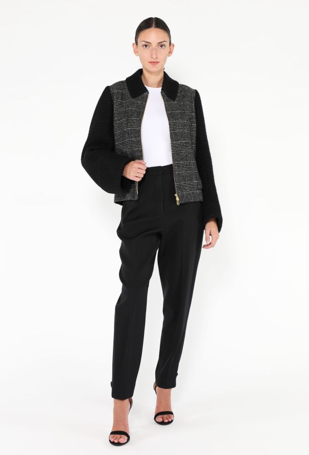 Saint Laurent Plaid Wool Jacket Ensemble, F/W 2011 - 5
