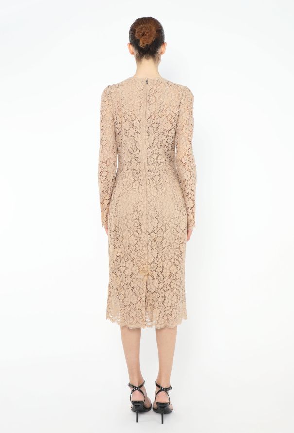 Dolce & Gabbana 2016 Embellished Lace Dress - 4