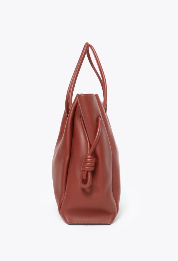 Loewe F/W 2021 Medium Flamenco Tote Bag - Rust - 4