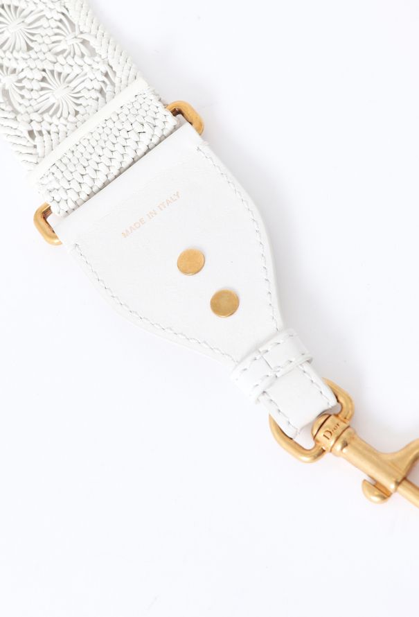 Dior Resort 2020 Woven Leather Bag Strap - 4 Dior Resort 2020 Woven Leather Bag Strap - 4