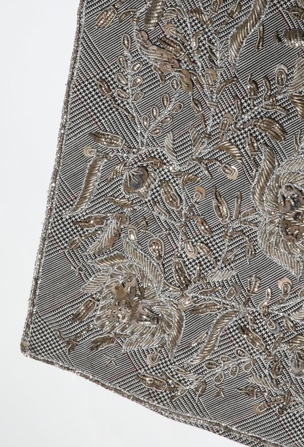 Alexander McQueen RARE 2003 Embroidered Prince of Wales Coat - 7