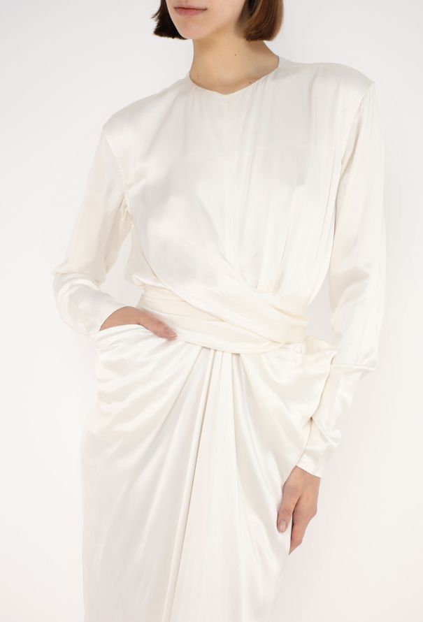 Céline Draped Silk Dress, Pre-Fall 2017 - 1