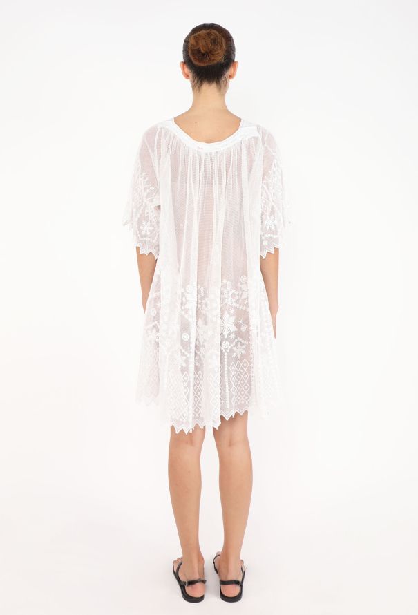 Antique Netted Lace Dress, 1920s - 5
