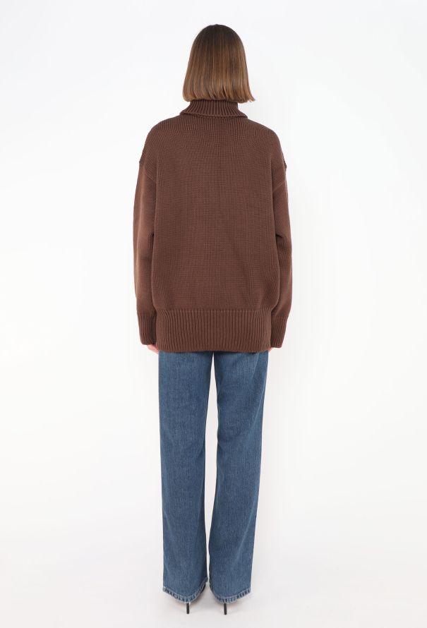 The Row 2021 Ludo Merino Turtleneck Sweater - 4