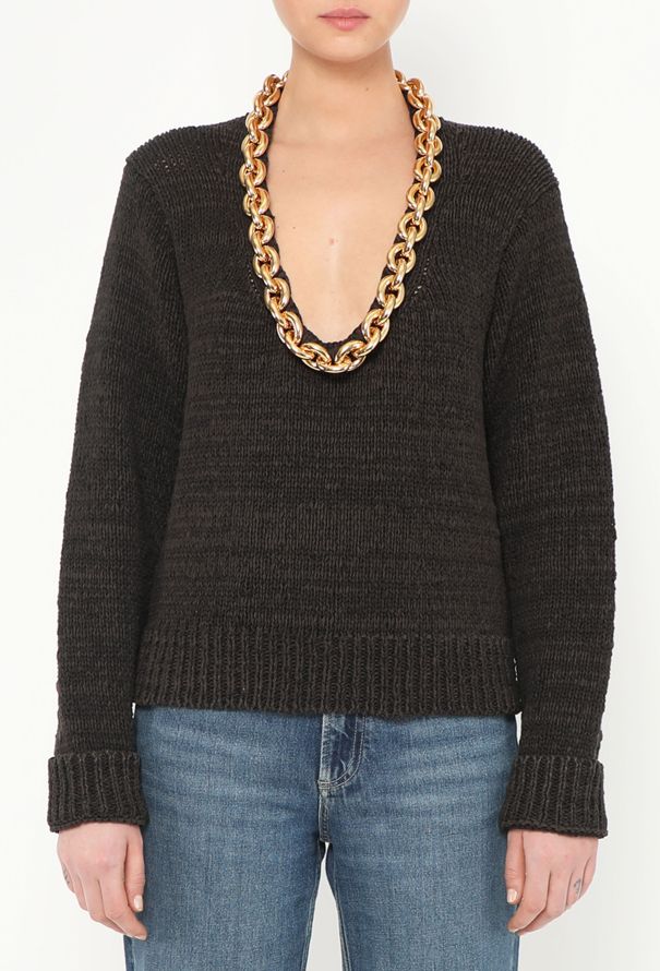 Bottega Veneta F/W 2019 Chainlink Knit Sweater - 1