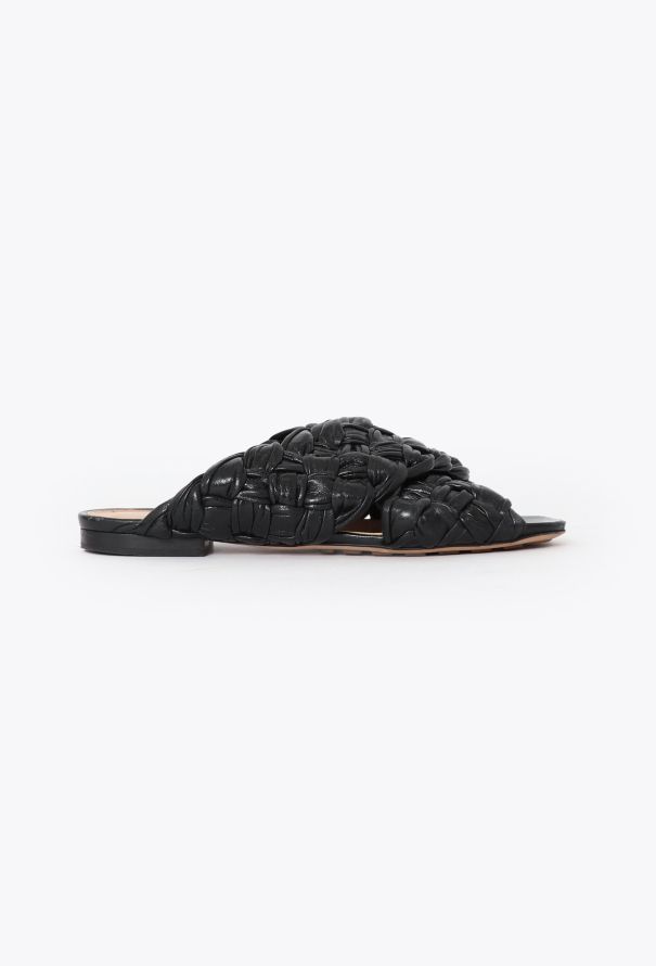 Bottega Veneta 2020 Braided Leather Sandals - 1