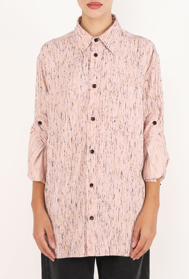 Bottega Veneta Textured Spatter Shirt, S/S 2024 - 1