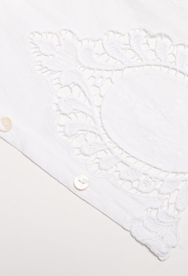 Embroidered Lace Cotton Top - 5 Embroidered Lace Cotton Top - 5