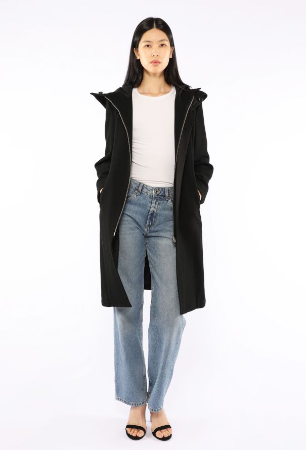 Yohji Yamamoto Wool Zip Duffle Coat - 3