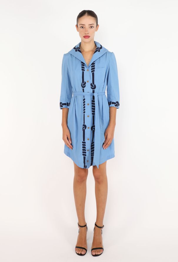 Vivienne Westwood 'Tied to the Mast' Graphic Shirt Dress, 1998 - 1