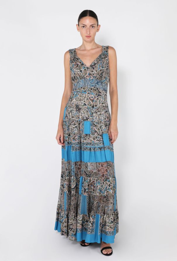 Balenciaga Paisley Silk Gown, 2006 - 2