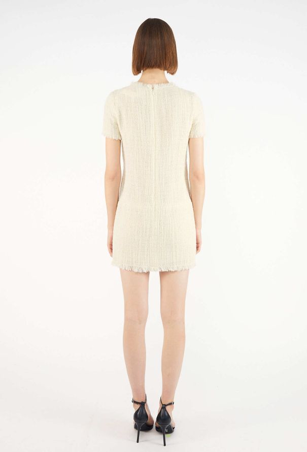 Chanel ICONIC F/W 2010 Fringed Tweed Dress - 5