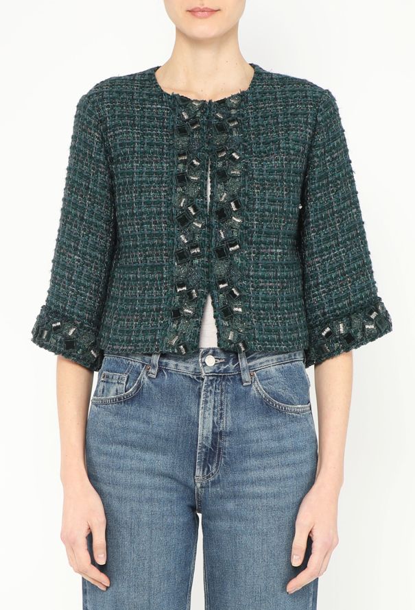 Chanel F/W 2012 Iridescent Tweed Jacket - 1