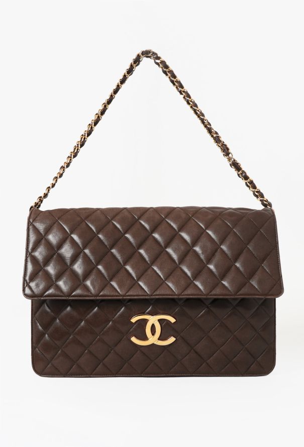 Chanel Classic Quilted Maxi Flap Bag - 1