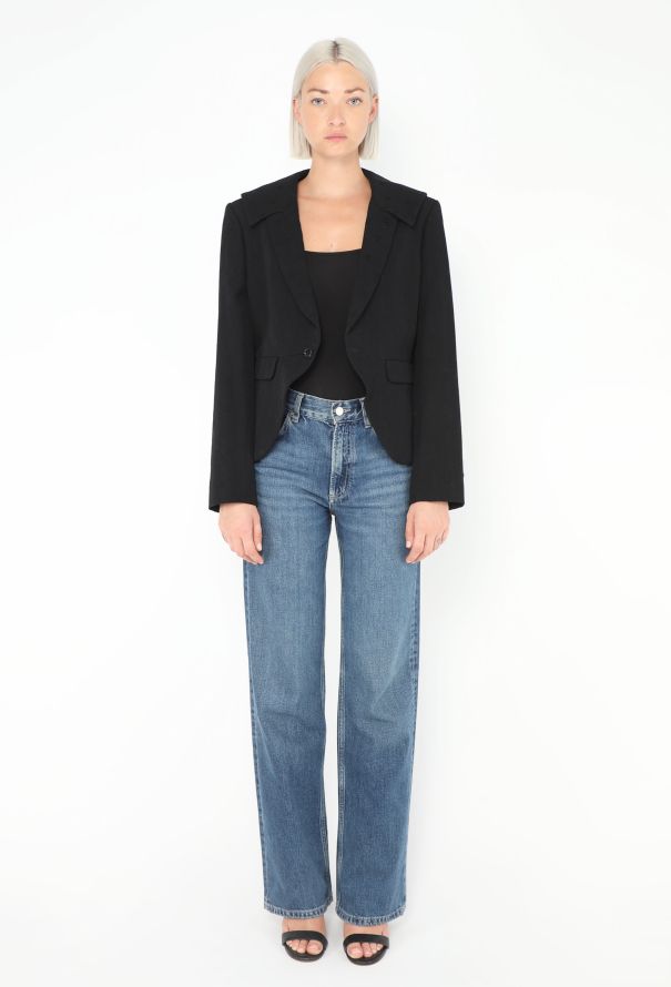 Comme des Garçons 2001 Deconstructed Twill Blazer - 4