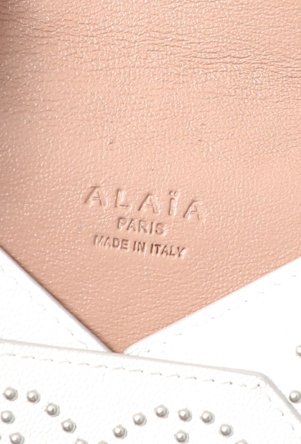 Alaïa Studded White Envelope Clutch - 11 Alaïa Studded White Envelope Clutch - 11