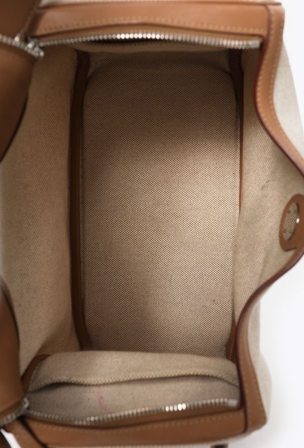 Hermès Toile H and Natural Swift Lindy 30 - 11