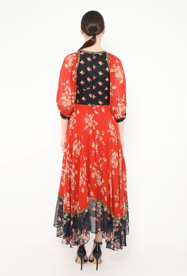 Thea Porter COLLECTOR 1972 Floral Muslin Dress - 5 Thea Porter COLLECTOR 1972 Floral Muslin Dress - 5