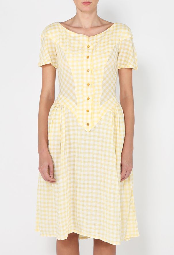 Vivienne Westwood Gingham Drop-Waist Dress, 1996 - 3