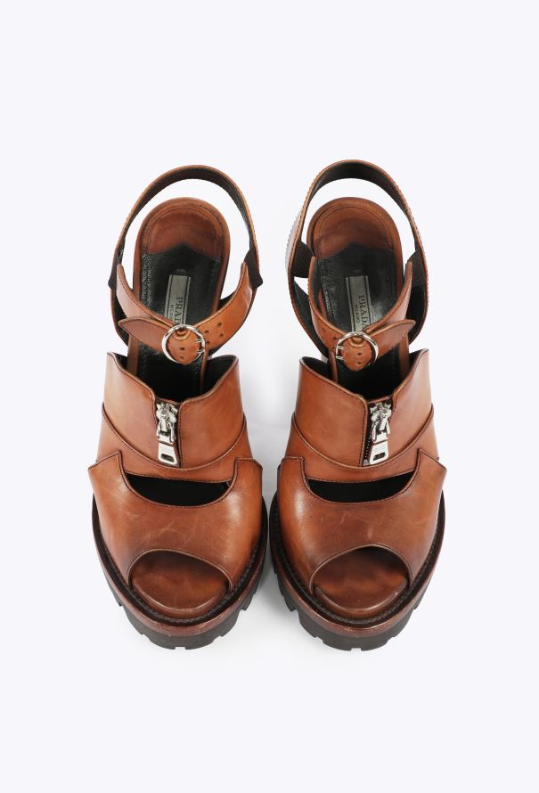 Prada Leather Track Sole Pumps, F/W 2013 - 3