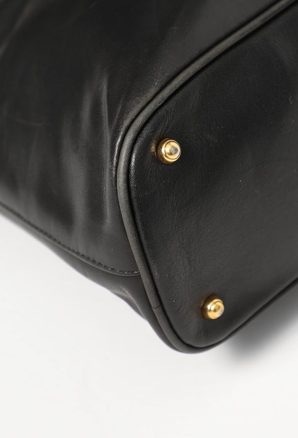 Vintage Black Bamboo Bag | Authentic & Vintage | ReSee