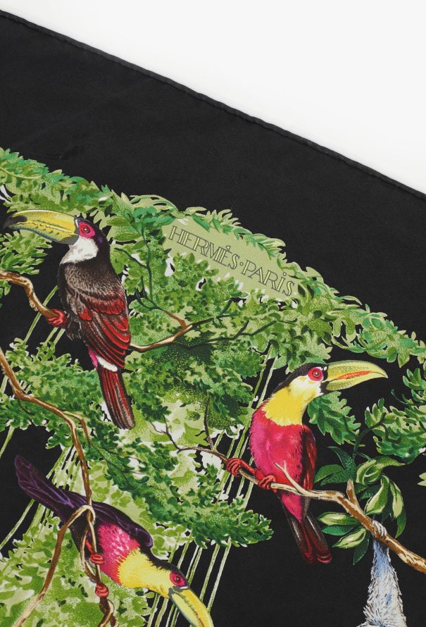 Hermès Vintage 'Equateur' 90cm Silk Carré - 5