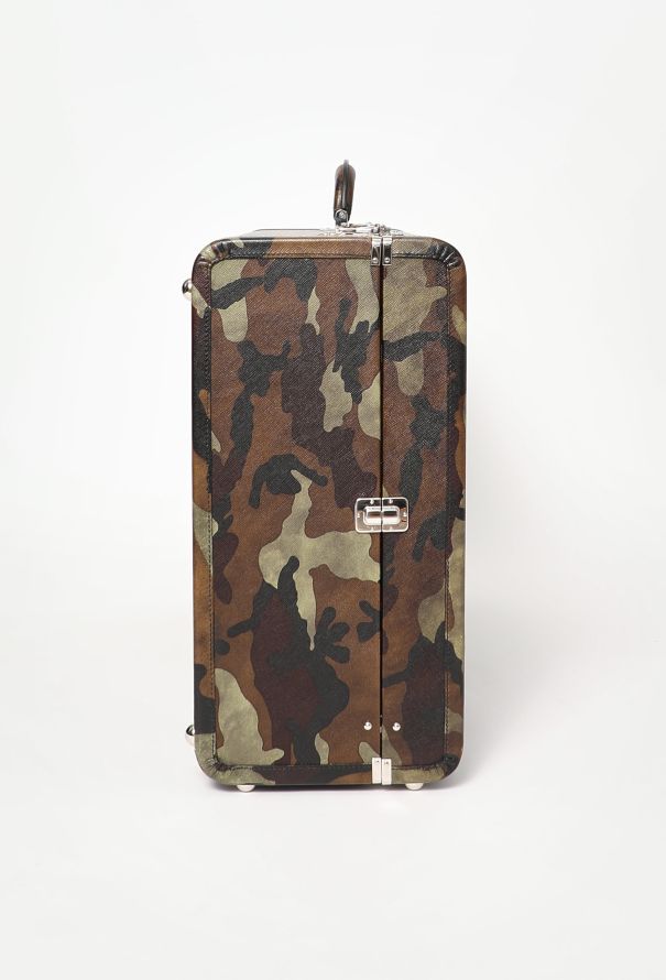 Prada Large Camouflage Travel Trunk - 5