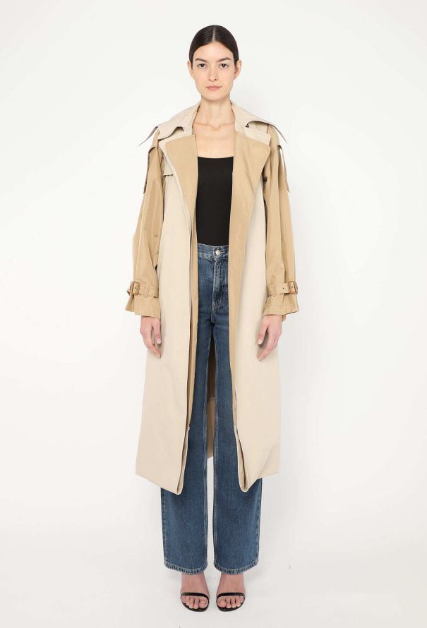 Céline S/S 2018 Layered Belted Trench - 5