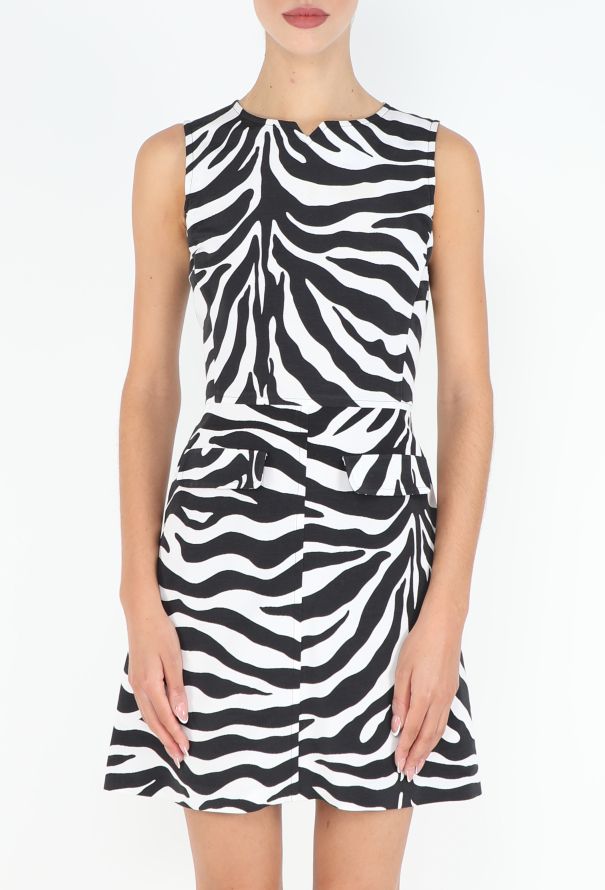 Anna Sui Mid '90s Zebra Dress - 4